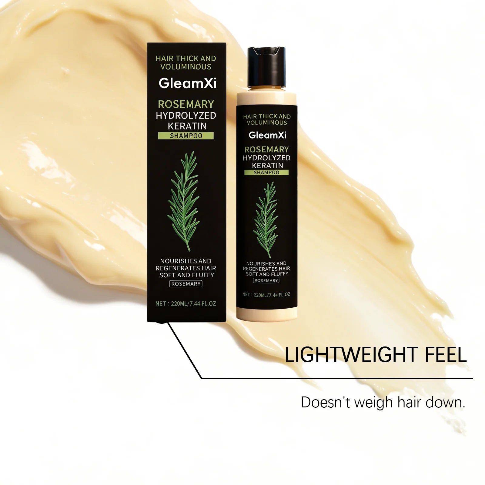 Rosemary Keratin Volumizing Hair Shampoo - 6
