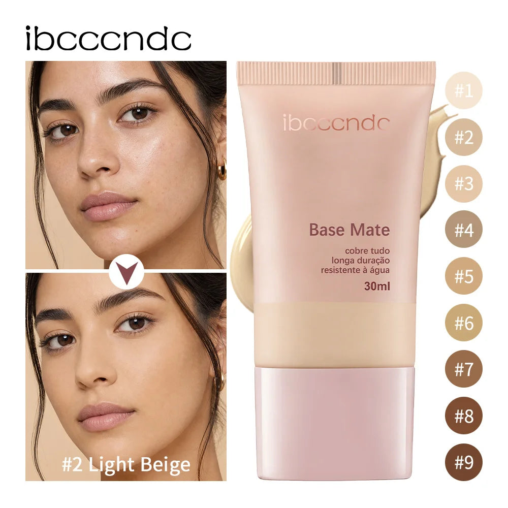 Long-Lasting Waterproof Matte Foundation - 1