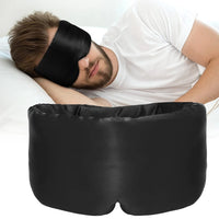 Silk Sleep Mask with Adjustable Strap for Deep Relaxation