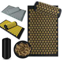 Acupressure Mat and Pillow Set for Muscle Pain Relief