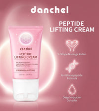 Peptide Neck Firming Cream with Built-in Roller