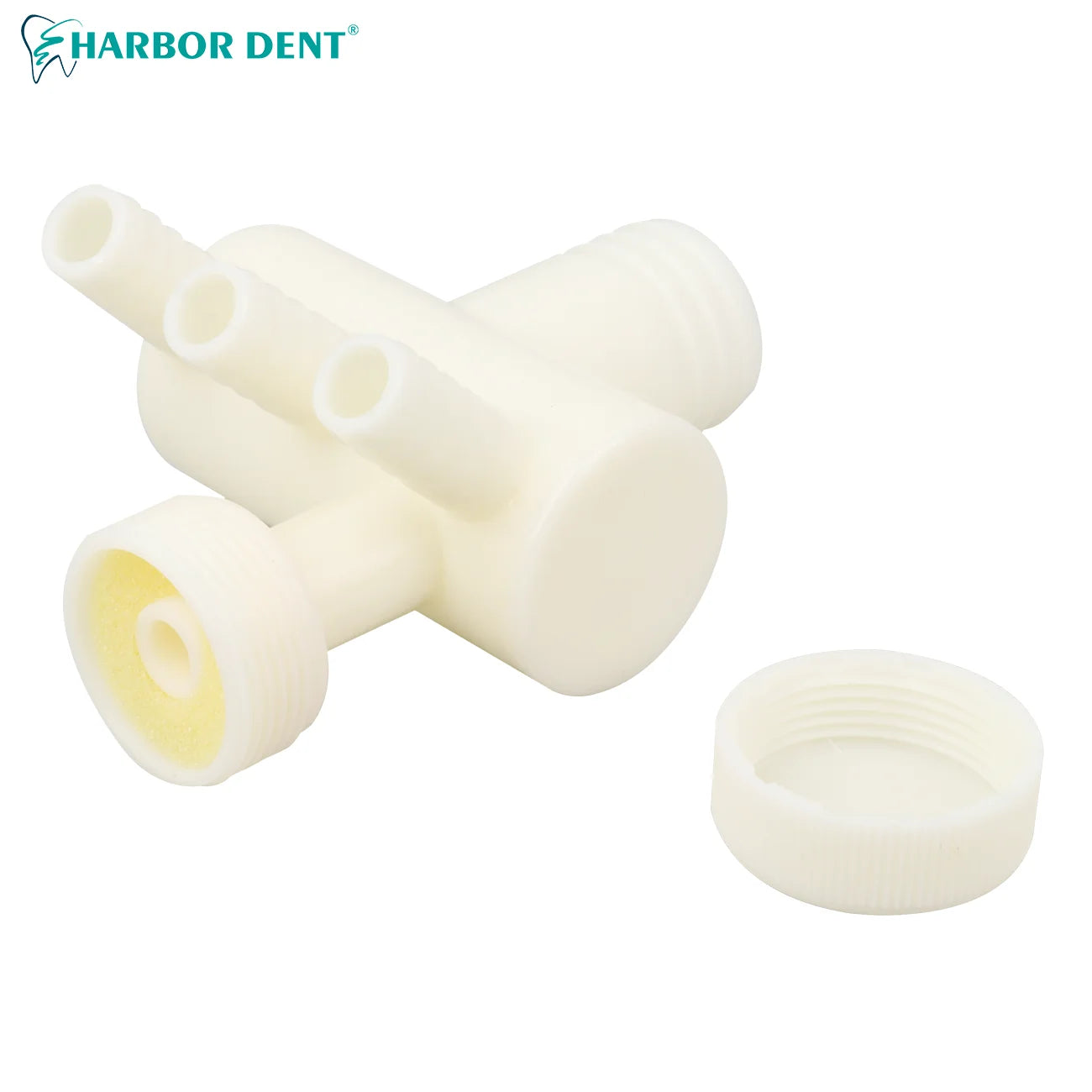 Dental Chair Three-Way Drain Pipe Adapter - 5
