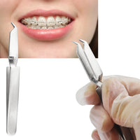 Stainless Steel Orthodontic Bracket Positioning Forceps