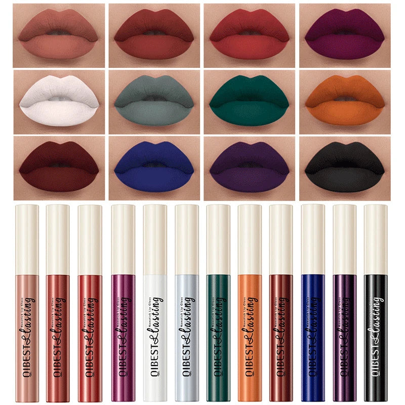 Matte Liquid Lipstick and Lip Gloss Collection Set - 23