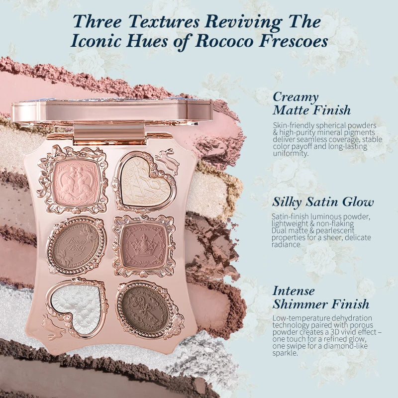 6-Color Bunny Garden Eyeshadow Palette - 4