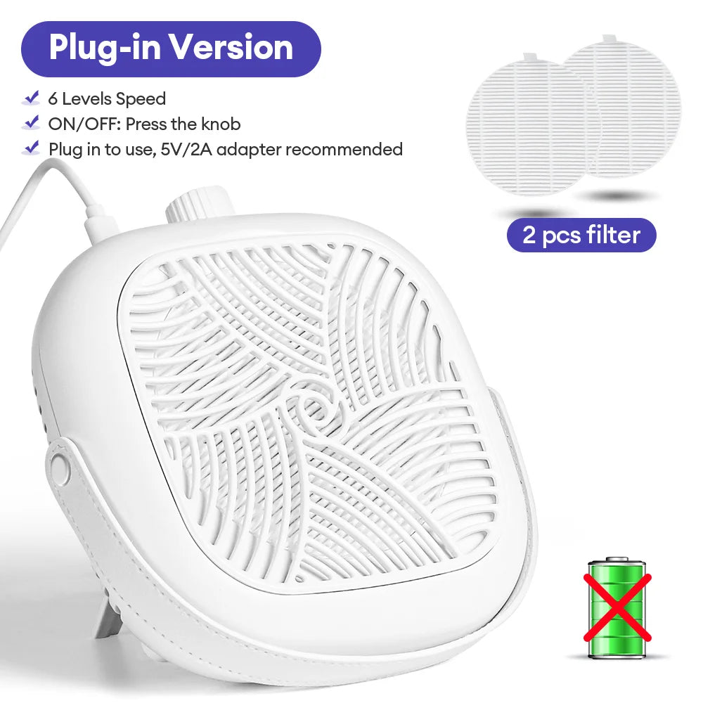 Portable Professional Nail Dust Collector Vacuum - 17