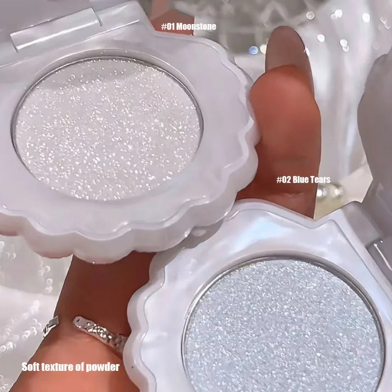 Shimmering Seashell Highlighter and Contour Palette - 12