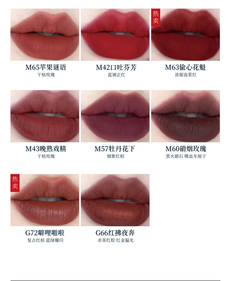 Velvet Matte Liquid Lipstick for Long-Lasting Soft Finish - 13
