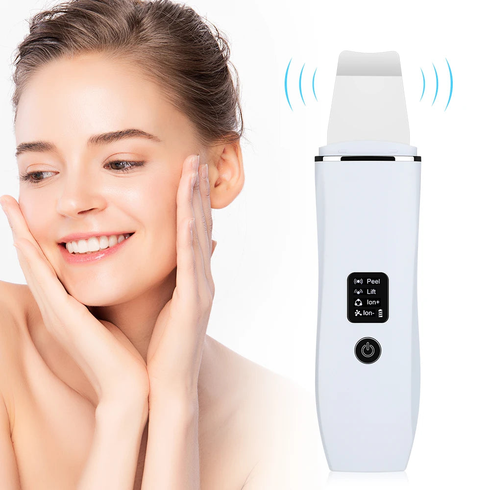 Ultrasonic Facial Skin Scrubber for Deep Pore Cleansing - 7