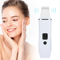 Ultrasonic Facial Skin Scrubber for Deep Pore Cleansing