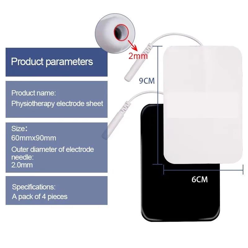 Replacement TENS and EMS Electrode Pads for Muscle Relief - 2