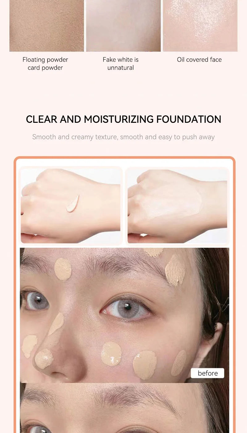 Long-Lasting Matte Liquid Foundation for Flawless Coverage - 8