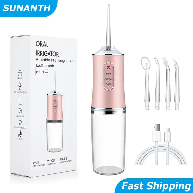 Portable Cordless Water Flosser for Deep Cleaning - 9