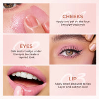 Color-Changing Multi-Use Lip and Cheek Tint Balm