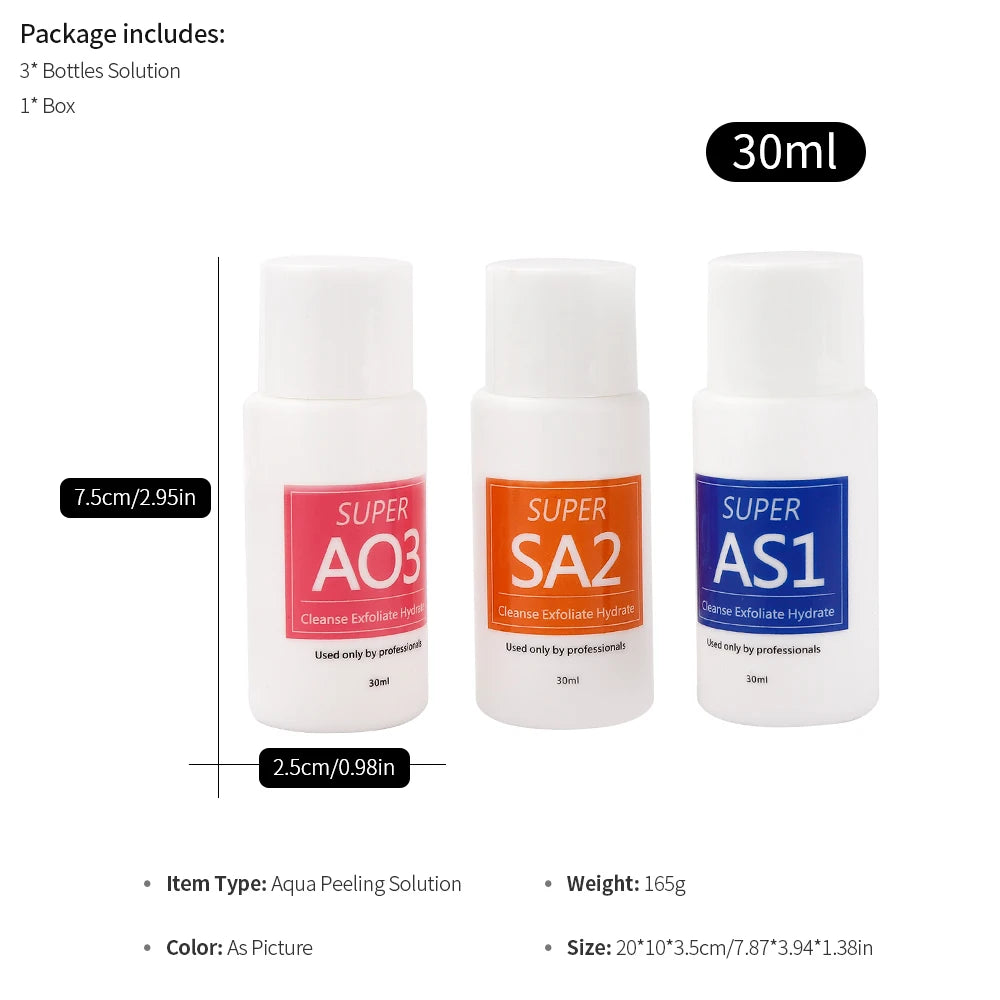 Aqua Peel Professional Facial Cleansing Serum Set - 10