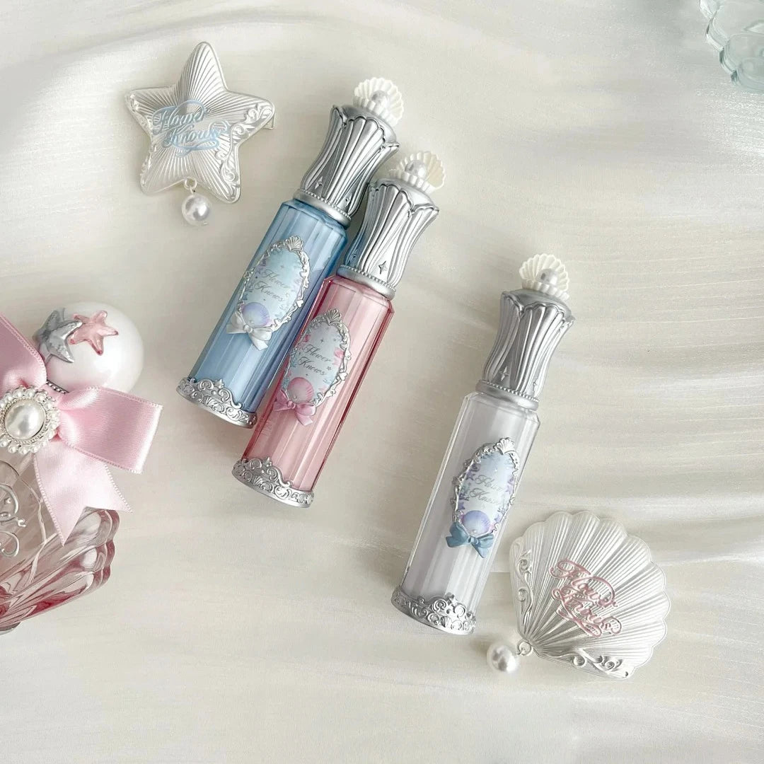 Hydrating Mermaid Shell Lip Gloss for Plump High-Shine Lips - 5