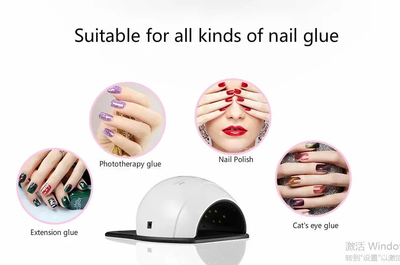 Professional 48W LED UV Nail Dryer for Gel Polish - 11