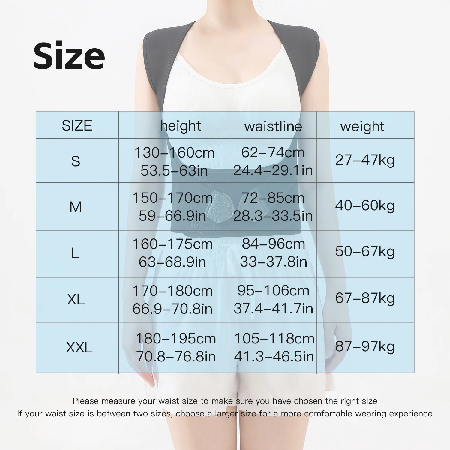 Adjustable Posture Corrector Back Support Brace - 6