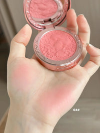 Long-Lasting Matte Powder Blush for Natural Cheek Color