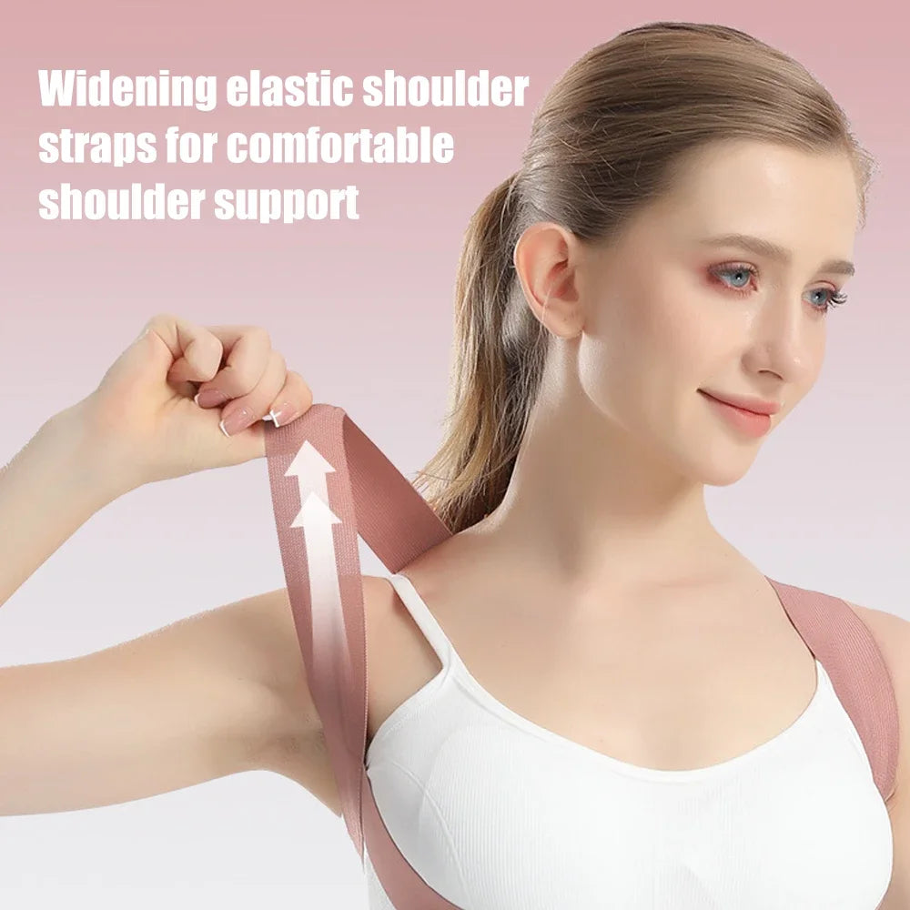 Adjustable Posture Corrector for Back and Shoulder Pain Relief - 11