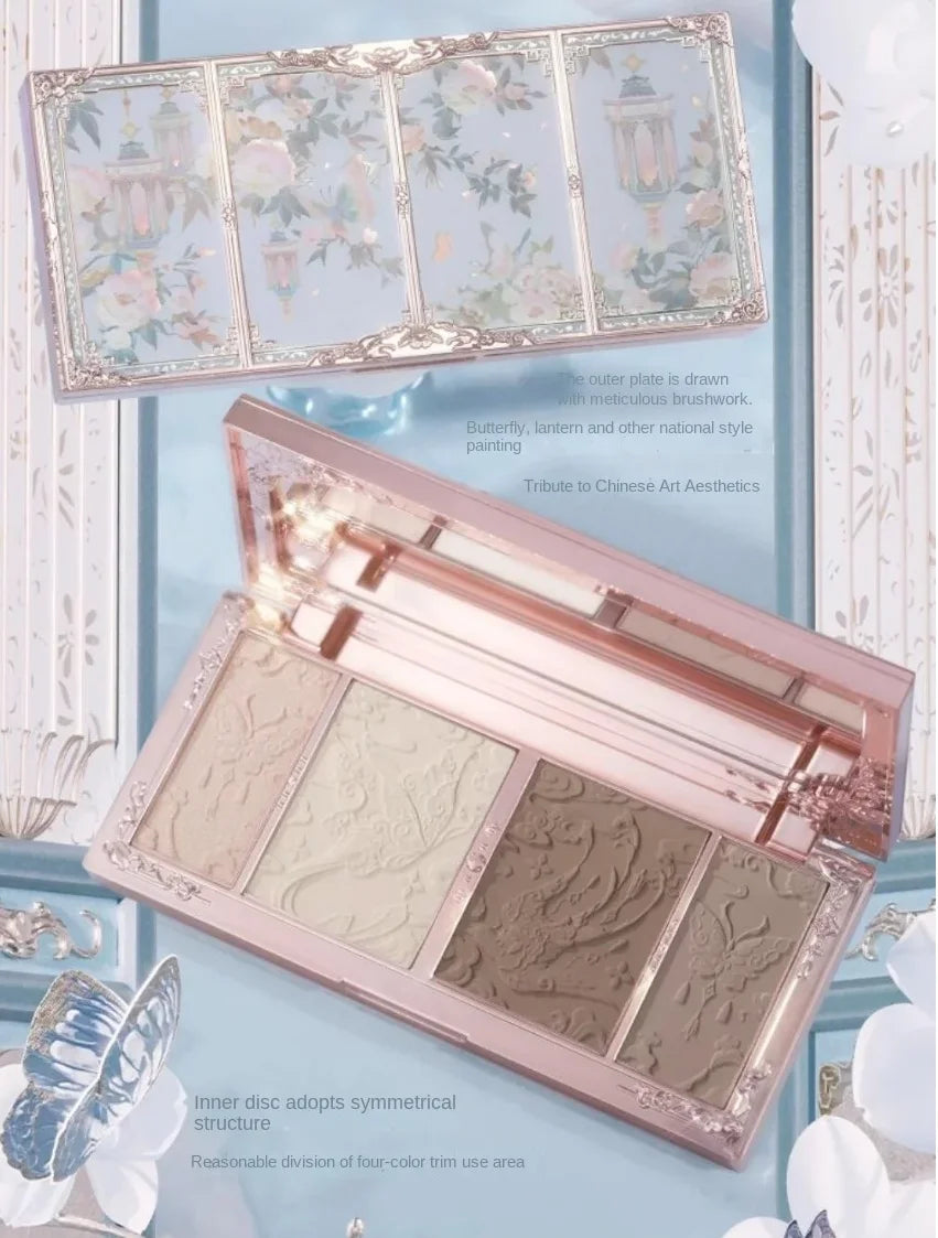 All-in-One Sculpting Highlighter and Contour Face Palette - 19