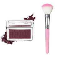 Matte Embossed Blush Palette with Brush