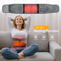 Heated Lumbar Massage Belt for Back Pain Relief