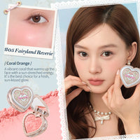 Long-Lasting Matte Embossed Face Blush Powder