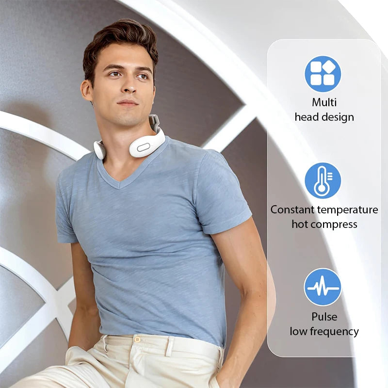 Electric Heated Neck and Shoulder Massager for Pain Relief - 16