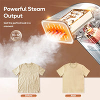 Portable Handheld Garment Steamer for Travel and Home