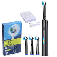 5-Mode Rechargeable Rotating Electric Toothbrush for Adults