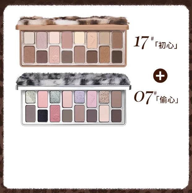 16-Color Versatile Eyeshadow Palette for Daily & Glam Looks - 39