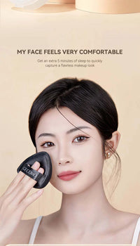 Dual-Sided Triangle Makeup Puff for Flawless Blending
