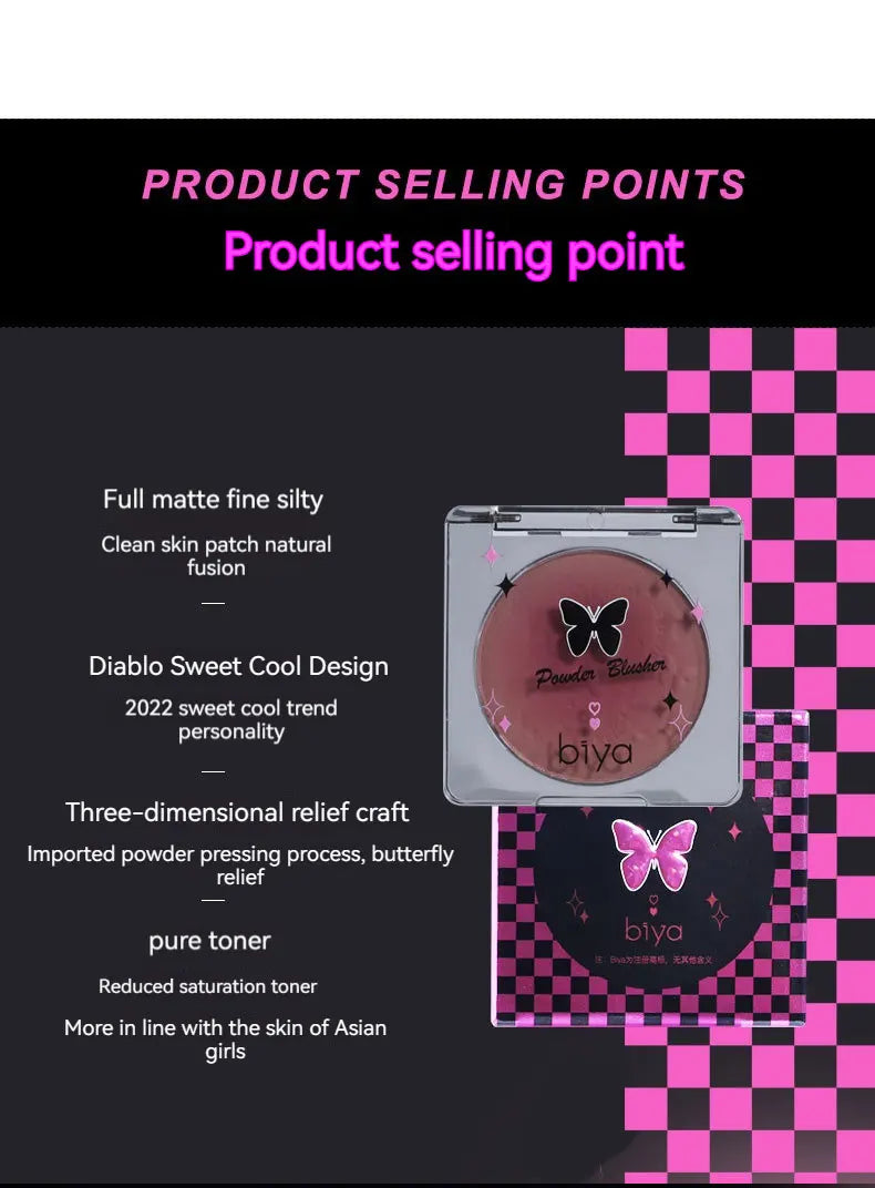 Matte Powder Blusher for a Natural Sweet Glow - 9