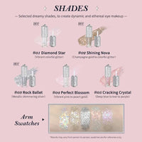 Long-Lasting Liquid Glitter Eyeshadow for Shimmering Eye Makeup
