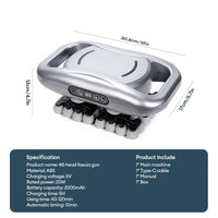 48-Head Deep Tissue Body Massage Gun