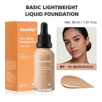 Matte Lightweight Liquid Foundation for Flawless Poreless Skin