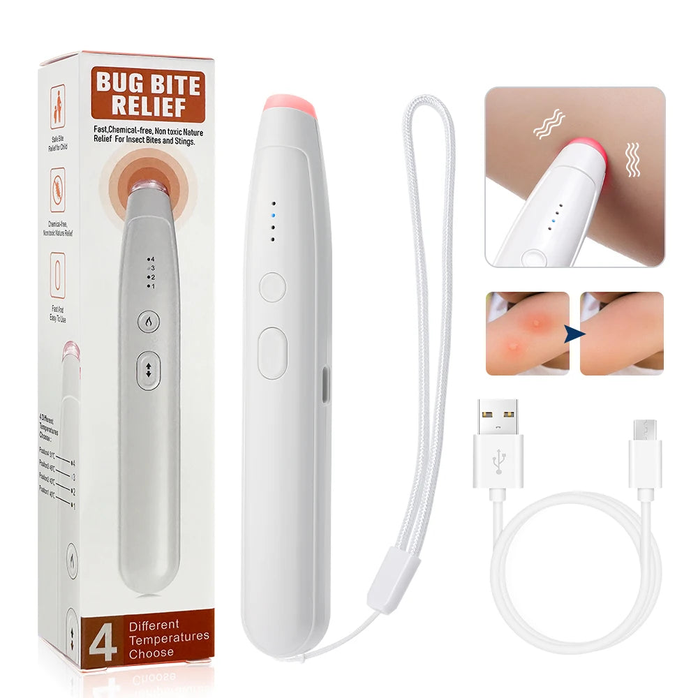 Portable Electric Insect Bite Itch Relief Pen - 12