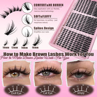 DIY Manga Style Lash Extension Cluster Kit