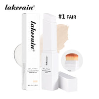 Full Coverage Cream Foundation Stick with Built-in Brush