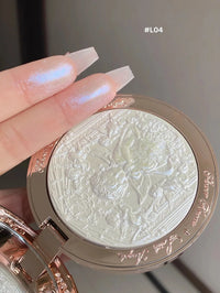 Embossed Shimmer Face Highlighter Palette