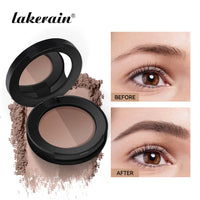 Dual-Tone Waterproof Eyebrow Powder for Natural Definition