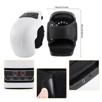 Wireless Heated Knee Massager with Vibration Therapy