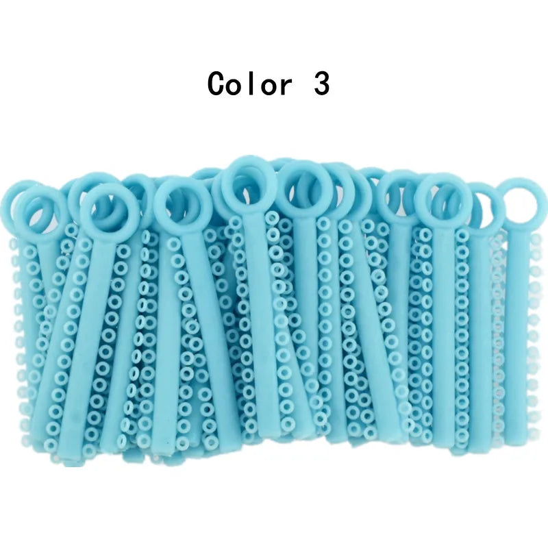 Orthodontic Elastic Ligature Ties for Dental Braces - 46