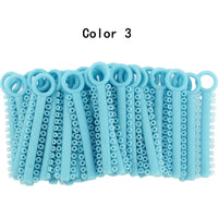 Orthodontic Elastic Ligature Ties for Dental Braces