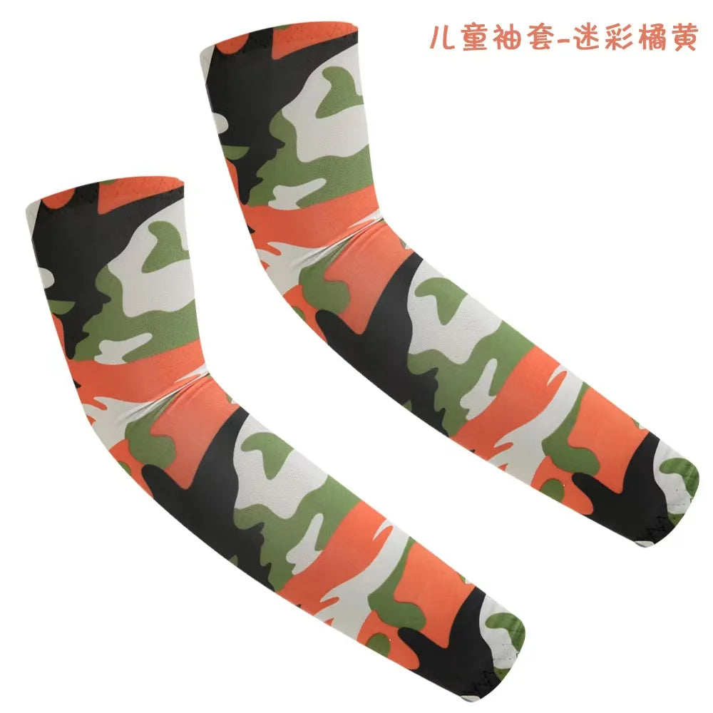 Kids UV Sun Protection Cooling Arm Sleeves - 48