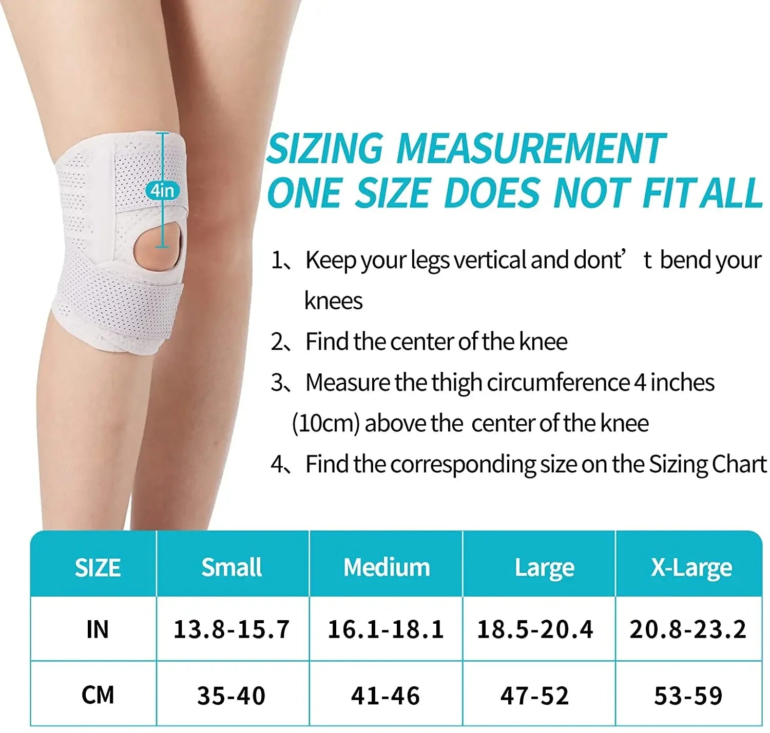 Adjustable Knee Stabilizer Brace for Joint Pain Relief - 2