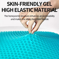 Breathable Honeycomb Gel Seat Cushion for Office and Car