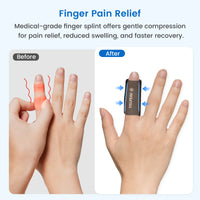 Finger Compression Splint for Pain Relief and Injury Recovery