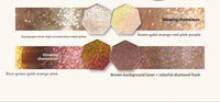 4-Color Chameleon Shimmer Eyeshadow Palette